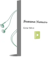 Descargar AudioLibro Susana Numero de Ester Mico año 1990