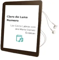 Descargar AudioLibro Claro de Luna Numero de Los Cinco Latinos Con Ana Maria Gomez Esteban año 1990