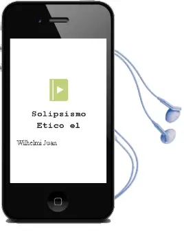 Descargar AudioLibro Solipsismo Etico el de Wilhelmi Juan año 1990