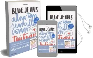 Descargar AudioLibro Pack Algo tan Sencillo Como Tuitear te Quiero + Adhesivos de Blue Jeans año 2016